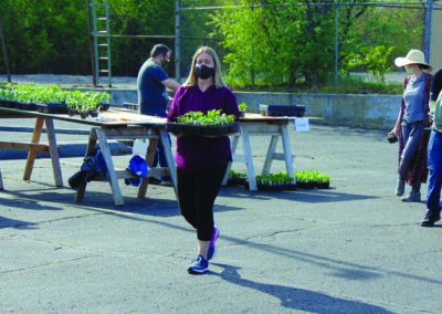 Edible Flint & LatinX Center Share Plants & Seeds With Flint Community Families