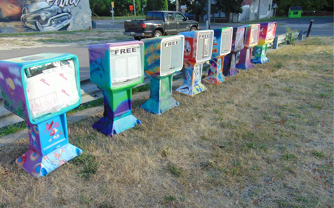 New FOCOV Newsboxes Sprouting Around Town