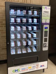 UM-Flint Physician Assistant Students Help to Launch Free Narcan Vending Machine