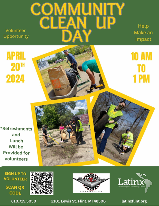 Come Together for a Cleaner Stronger Community on April 20th